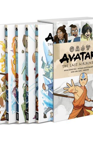 Cover of Avatar: The Last Airbender Omnibus Boxed Set