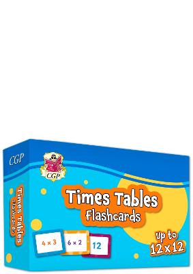 Book cover for New Times Tables Flashcards: perfect for learning the 1 to 12 times tables