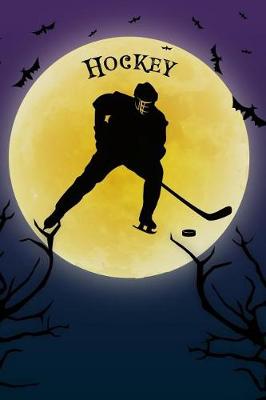 Book cover for Hockey Notebook Training Log