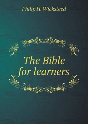 Book cover for The Bible for learners