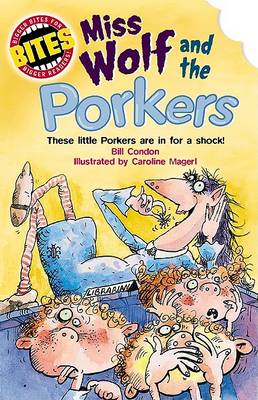 Book cover for Miss Wolf and the Porkers