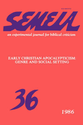Book cover for Semeia 36