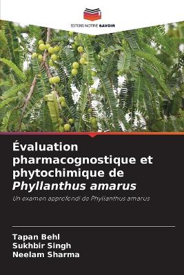 Book cover for Évaluation pharmacognostique et phytochimique de Phyllanthus amarus