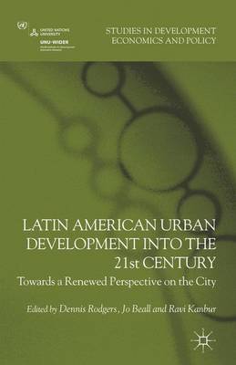 Cover of Latin American Urban Development into the Twenty First Century