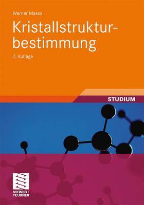 Book cover for Kristallstrukturbestimmung