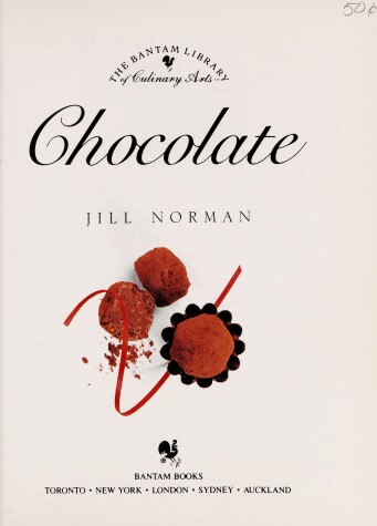 Book cover for Chocolate