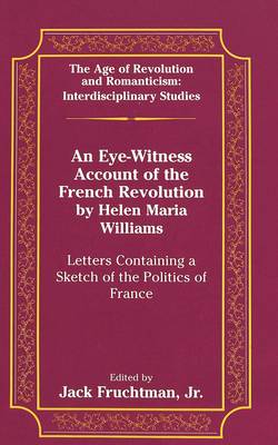 Book cover for An Eye-Witness Account of the French Revolution by Helen Maria Williams