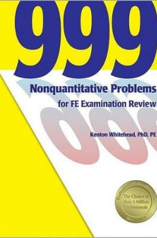 Cover of 999 Nonquantitative Problems for Fe Examination Review