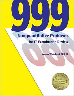 Book cover for 999 Nonquantitative Problems for Fe Examination Review