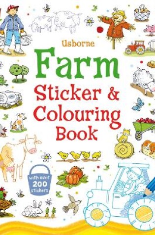 Cover of Farm Sticker and Colouring Book
