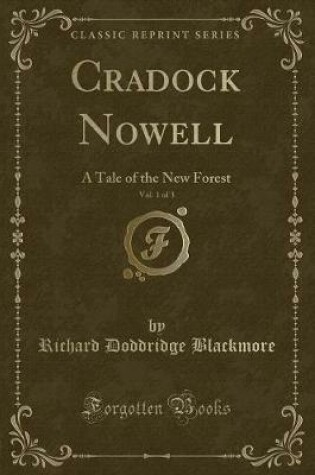 Cover of Cradock Nowell, Vol. 1 of 3