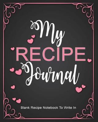 Book cover for Recipe Journal