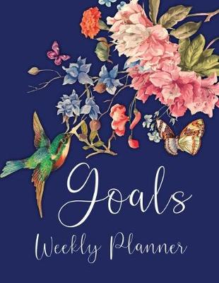 Book cover for Goals Weekly Planner