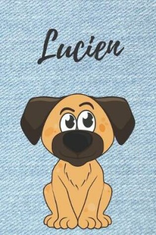 Cover of personalisiertes Notizbuch Hunde / Malbuch / Tagebuch / Journal / DIN A5 / Geschenk Lucien