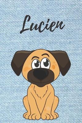 Book cover for personalisiertes Notizbuch Hunde / Malbuch / Tagebuch / Journal / DIN A5 / Geschenk Lucien