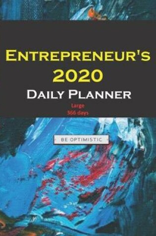 Cover of entrepreneur planner 2020