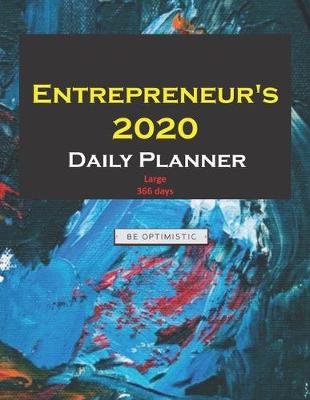 Book cover for entrepreneur planner 2020