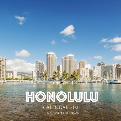 Book cover for Honolulu Calendar 2021