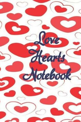 Cover of Love Hearts Notebook