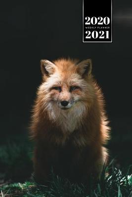 Cover of Fox Week Planner Weekly Organizer Calendar 2020 / 2021 - Dark Meadow