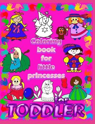 Book cover for Coloring book for little Princesses