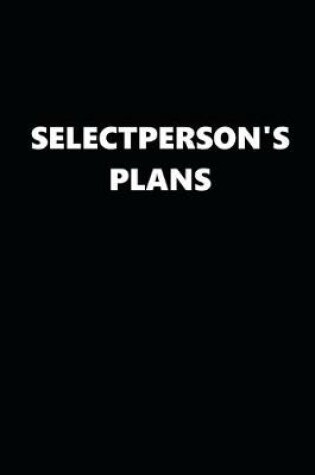 Cover of 2020 Daily Planner Political Theme Selectperson's Plans Black White 388 Pages