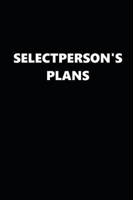 Book cover for 2020 Daily Planner Political Theme Selectperson's Plans Black White 388 Pages