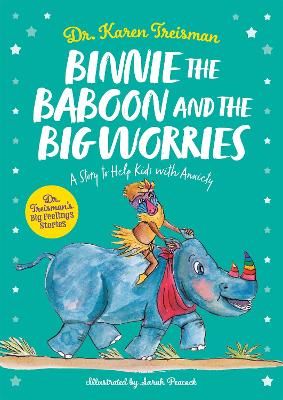 Cover of Binnie the Baboon and the Big Worries