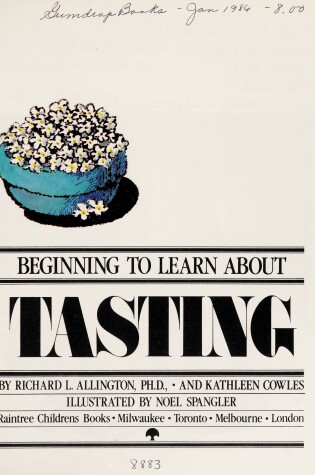 Cover of Tasting