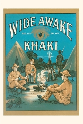 Book cover for Vintage Journal Wide Awake Khaki Uniforms Ad