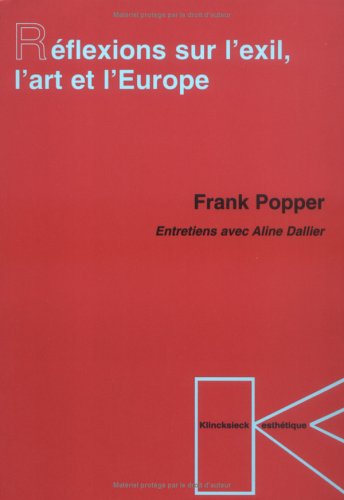 Cover of Reflexions Sur l'Exil, l'Art Et l'Europe