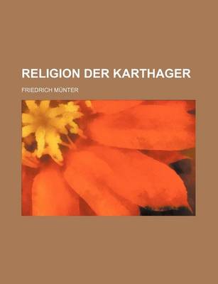 Book cover for Religion Der Karthager