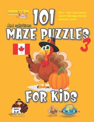 Cover of 101 Maze Puzzles for Kids 3