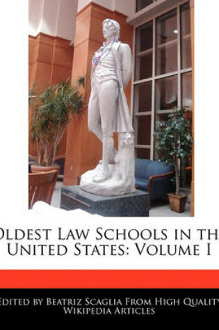 Cover of Oldest Law Schools in the United States