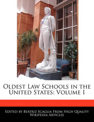 Book cover for Oldest Law Schools in the United States