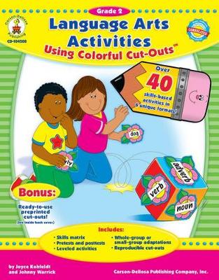 Book cover for Language Arts Activities Using Colorful Cut-Outs(tm), Grade 2