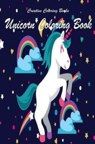 Cover of Unicorn Coloring Book