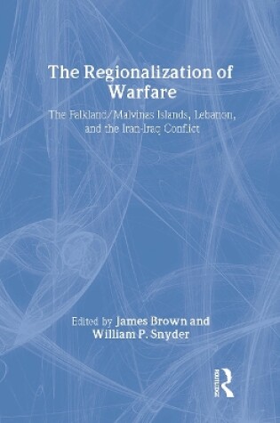 Cover of The Regionalization of Warfare