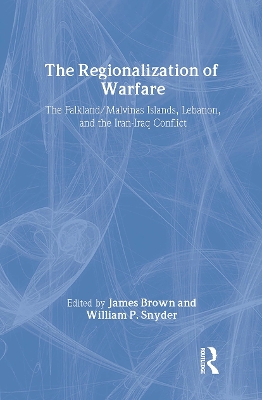 Book cover for The Regionalization of Warfare