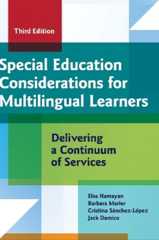 Cover of Special Education Considerations for Multilingual Learners