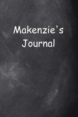 Cover of Makenzie Personalized Name Journal Custom Name Gift Idea Makenzie