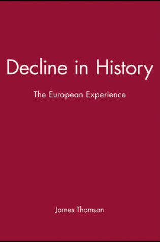 Cover of Decline in History