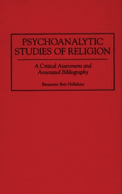 Book cover for Psychoanalytic Studies of Religion