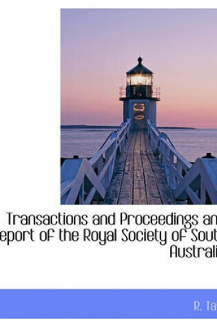 Cover of Transactions and Proceedings and Report of the Royal Society of South Australia