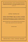 Book cover for Die Entwicklung Der Infinitesimalrechnung