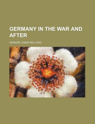 Book cover for Germany in the War and After