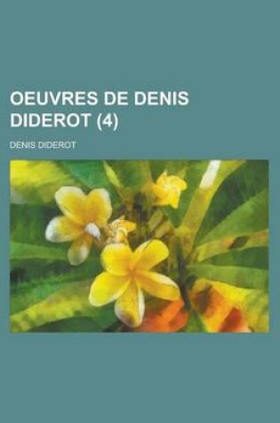 Cover of Oeuvres de Denis Diderot (4)