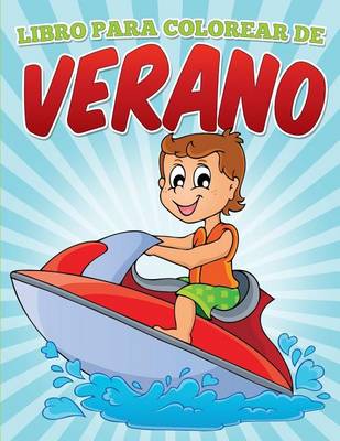 Book cover for Libro para colorear de verano