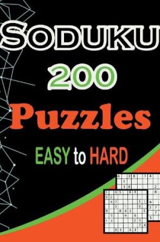 Cover of sudoku 200 puzzles