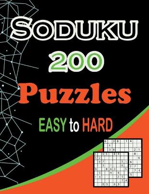 Book cover for sudoku 200 puzzles